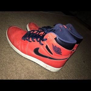 Red Retro Jordan 1s